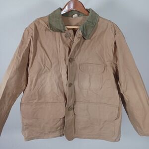 Sears Roebuck Vintage Canvas Duck‎ Hunting Chore Utility Field Jacket
